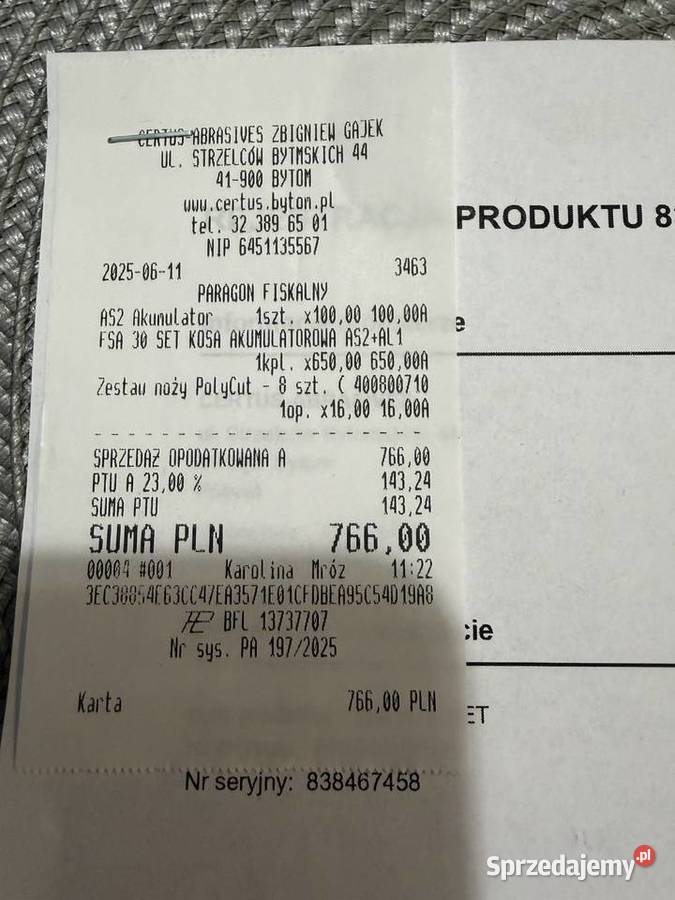 STIHL podkaszarka kosa akumulatorowa nowa Piekary Śląskie
