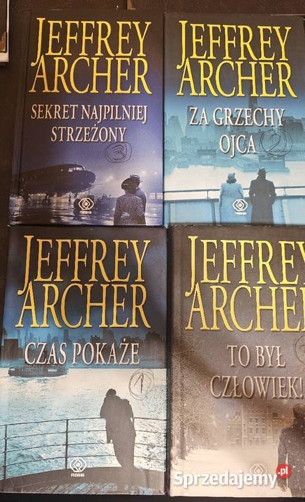 Jeffrey Archer zestaw 10 książek