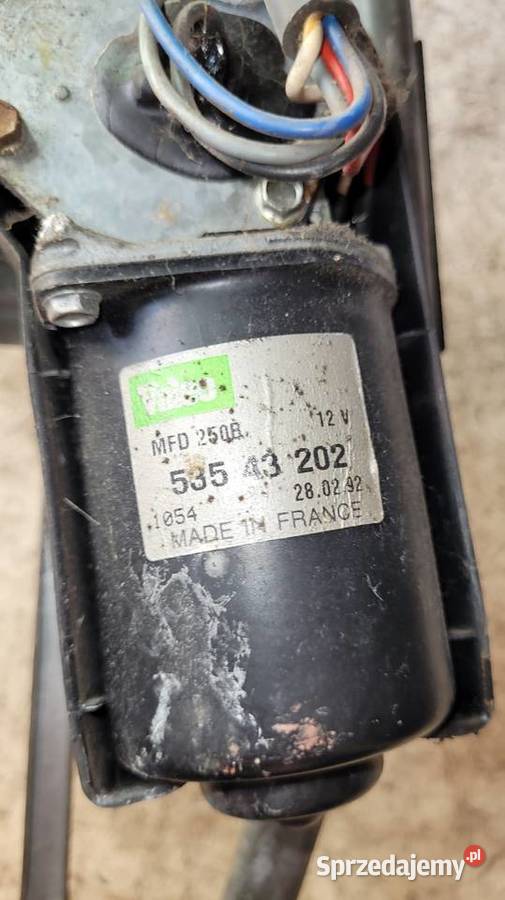 Mechanizm wycieraczek przednich Renault Clio I