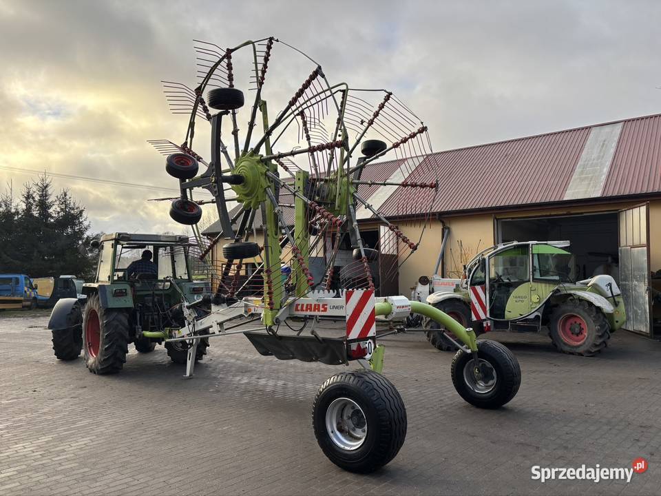 Zgrabiarka 2 karuzelowa Claas Liner 2700 680740m mazowieckie Myszyniec