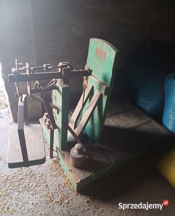 Sprzedam Wagę wielkopolskie Zbiersk-Cukrownia