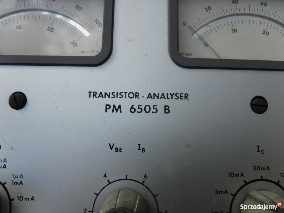 PM 6505 B Philips Tester tranzystorów transistor Szydłowiec