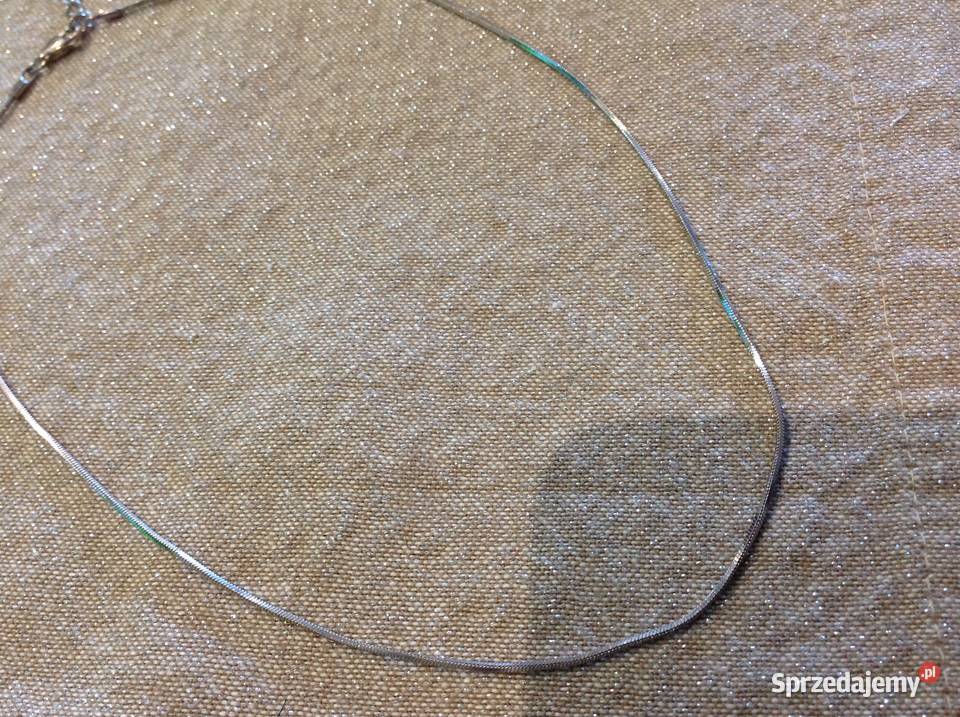 Srebrny Łańcuszek Choker Srebro pr 925 Nowa Sól