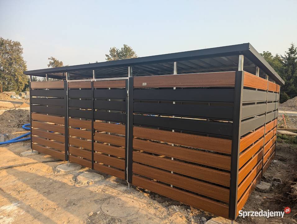 garaż blaszany 12x6 9x6 wiata hala pod warsztat 173zł/m2 małopolskie Sucha Beskidzka