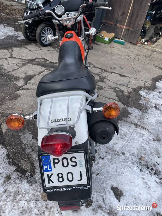 Suzuki van van 125 Yamaha PW 125 transport honda czterosuwowy Ostrów Wielkopolski