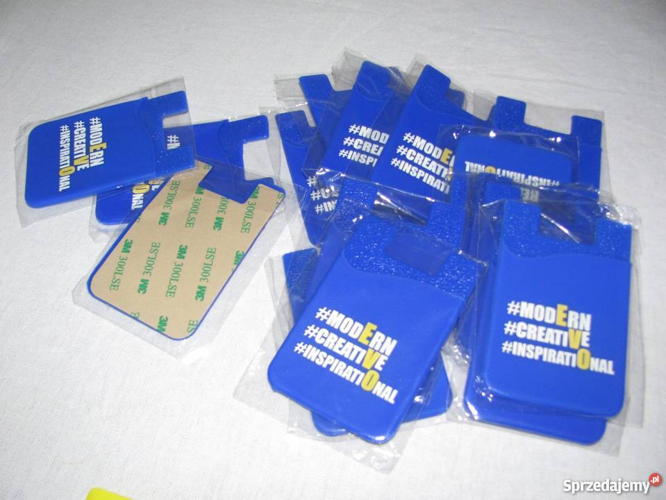 Silikonowy uchwyt na telefon na karty dowód Elektronika Zamość