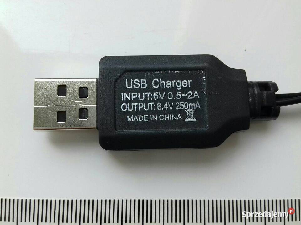 Ładowarka SM2P 84V 250mA akumulatorów do zabawek 9 lat+