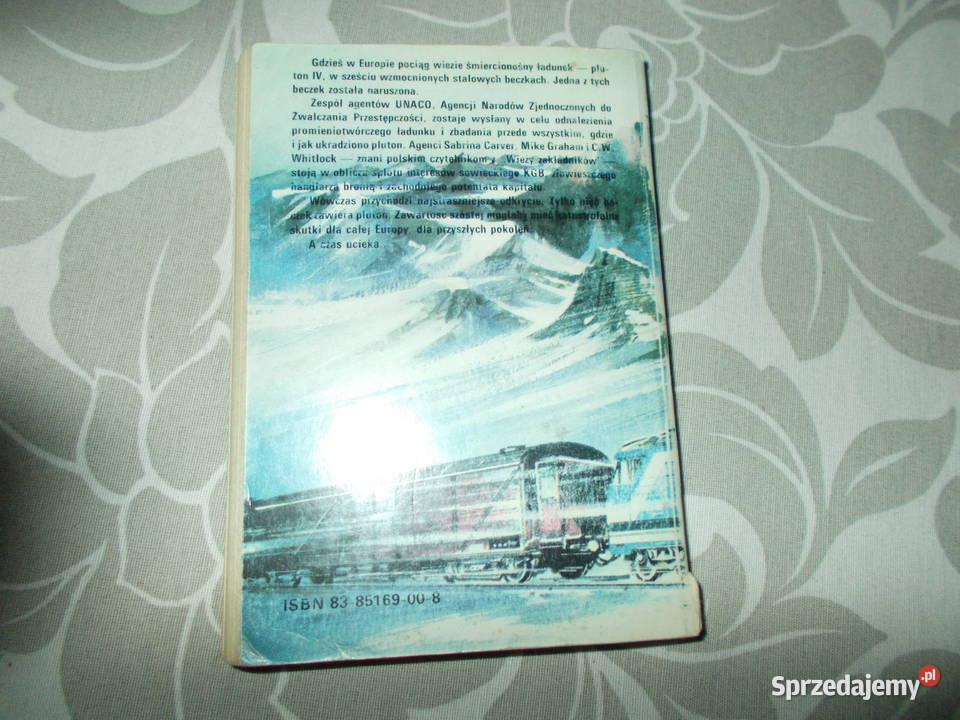 Alistair MacLean Pociąg śmierci miękka Proza i poezja opolskie Głubczyce