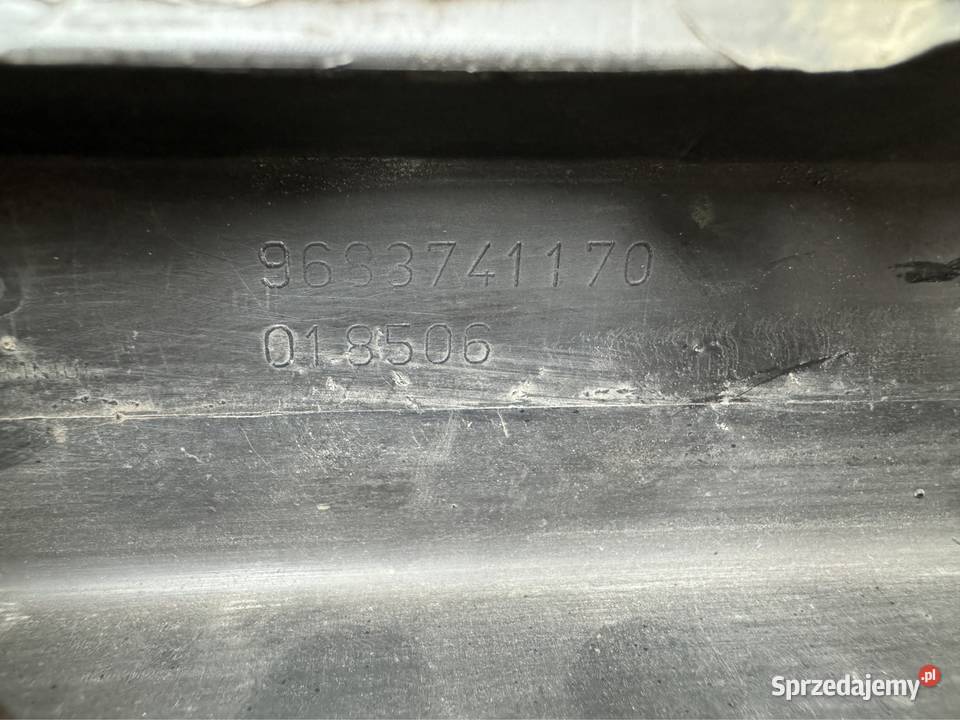 Spoiler dyfuzor zderzaka tył citroena ds3 wielkopolskie Sieraków