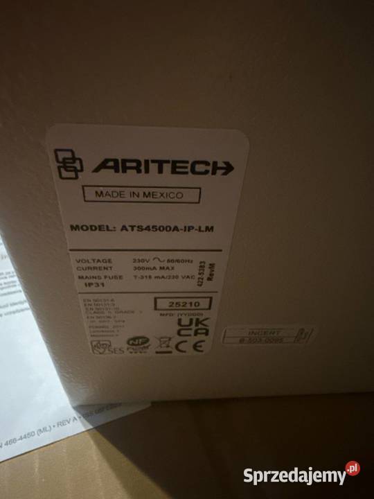 Aritech UTC Advisor Advanced ATS4500AIPLM Nowa Gdynia