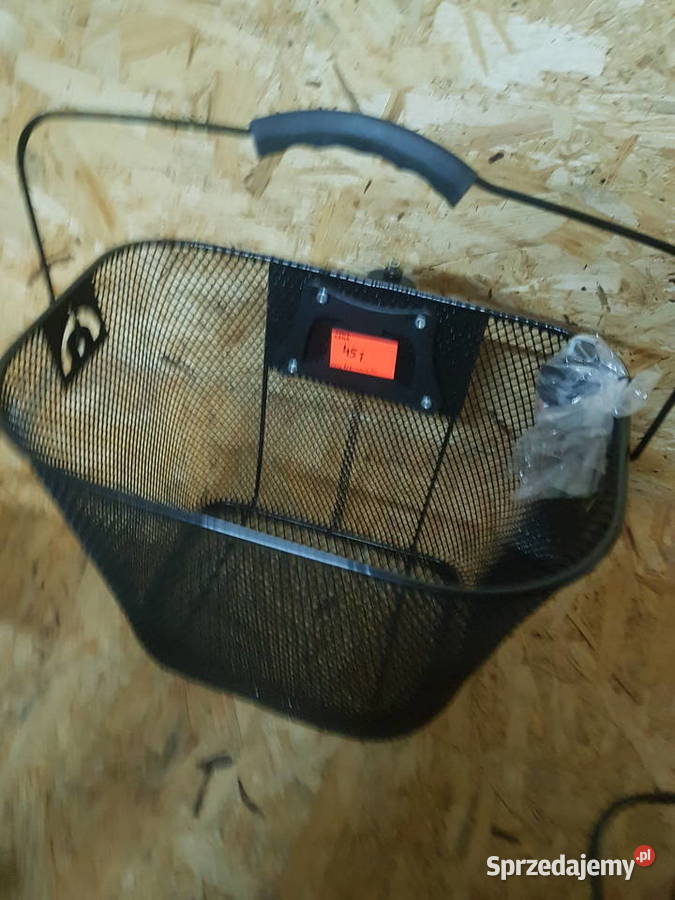 Kosz Metalowy na Rower Koszyk Rowerowy Click 20 Głogowa sprzedam