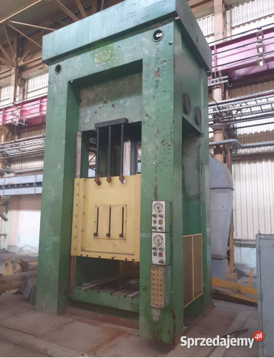 Prasa hydrauliczna 400 ton śląskie Częstochowa sprzedam
