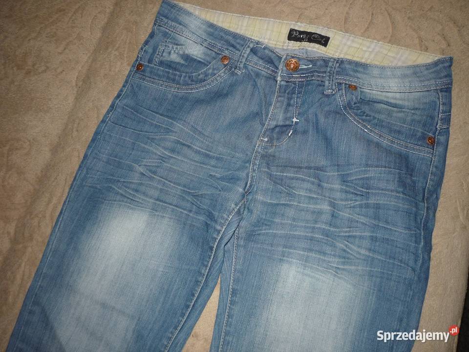 Spodnie dżinsowe Paris Cat niebieski Gdynia