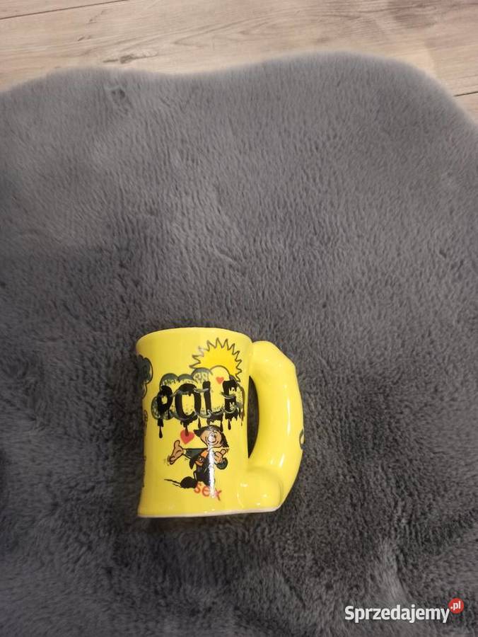 Śmieszny kubek na 18stke urodziny kubek polej odcienie żółtego mazowieckie Warszawa