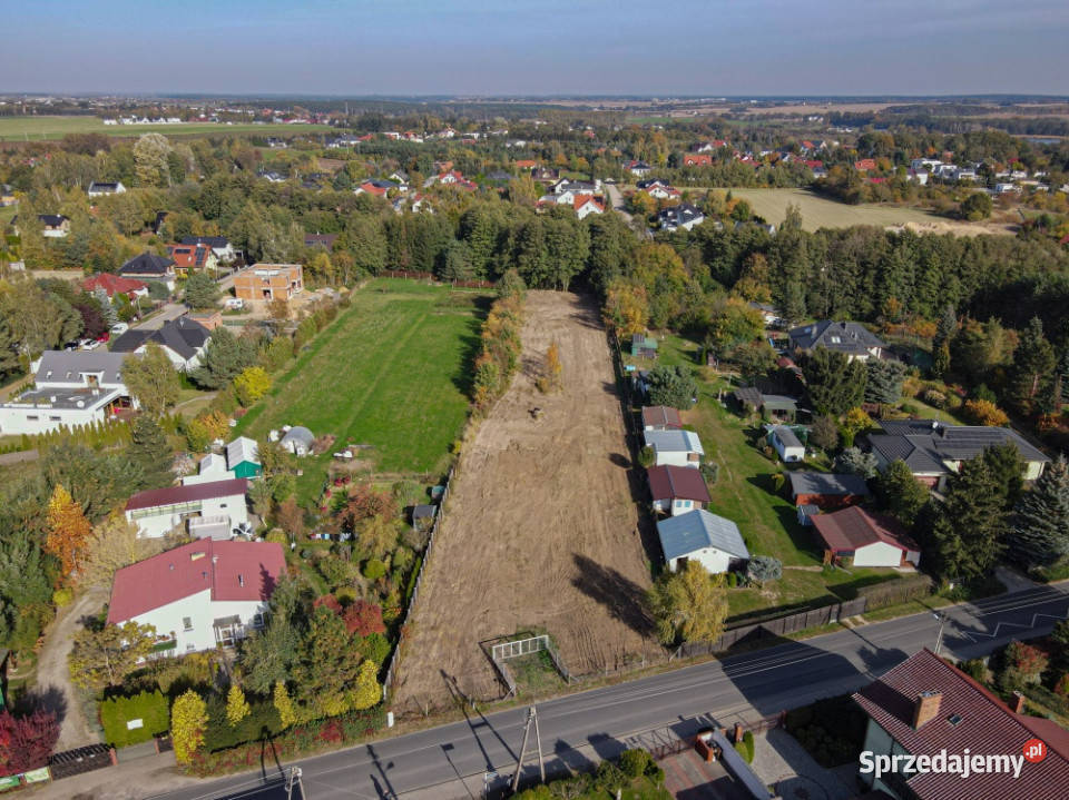 Działka budowlana o powierzchni 5386m2 z MPZP