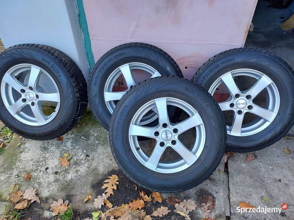 Alufelgi z oponami zimowymi Nokian do Hyundaya Gliwice