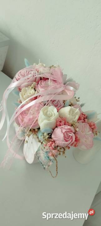 Flower box z świec sojowych Motyl śląskie Wręczyca Wielka