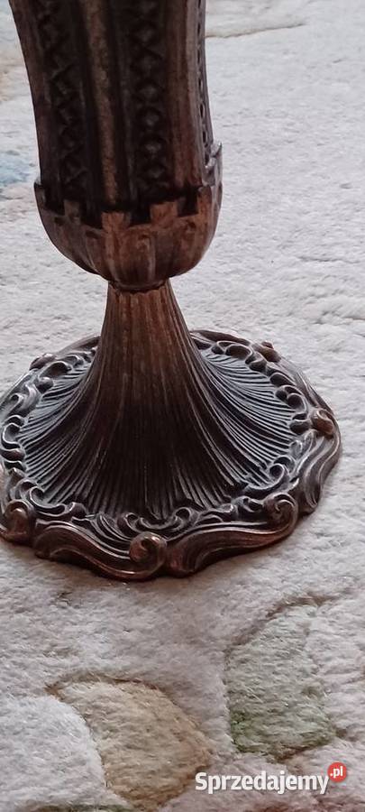 kolekcjonerskie dwa kandelabry kielichy puchary Poznań sprzedam