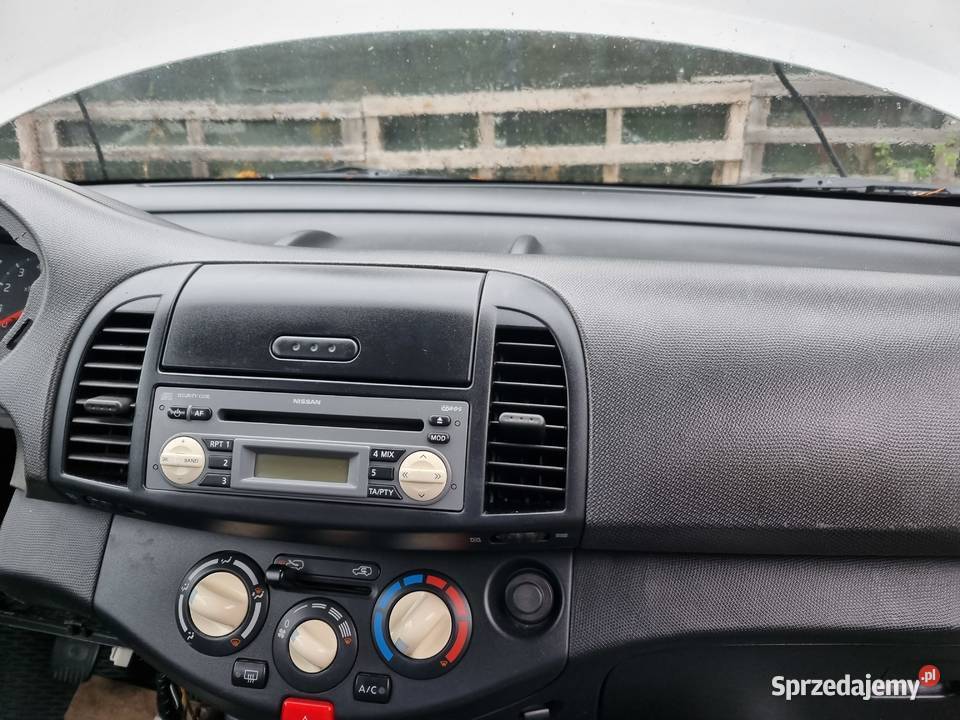CZĘŚCI NISSAN MICRA benzyna 1240 59KW 2004r Czarny Las
