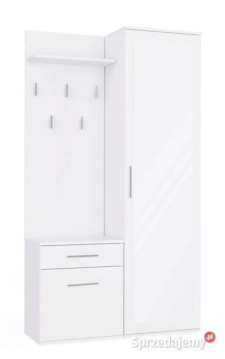 Garderoba DUO BIAŁY