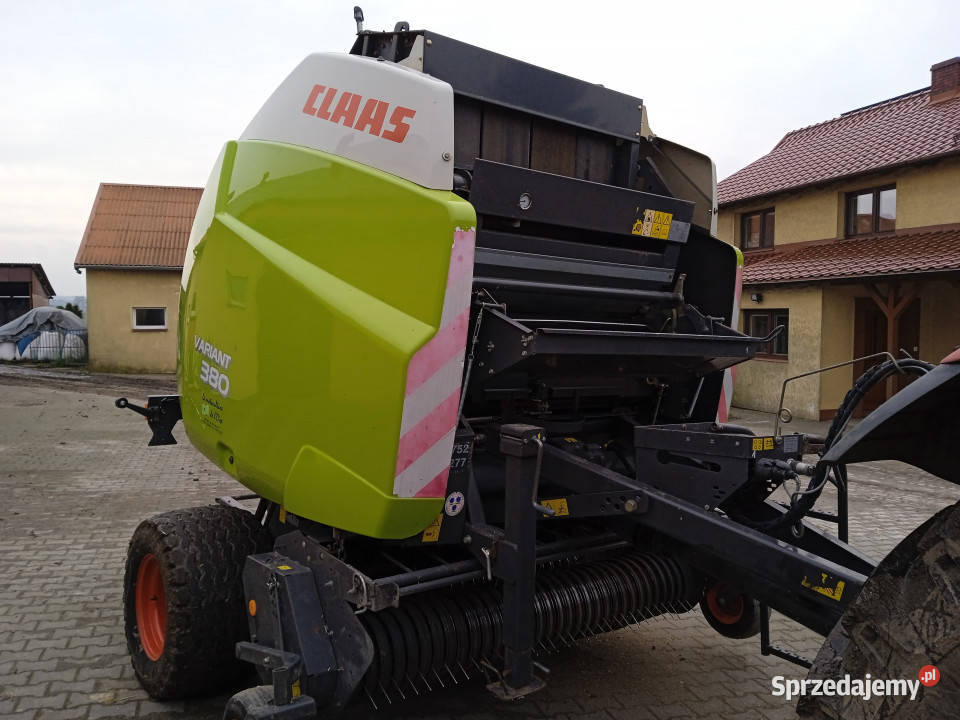 Prasa zwijająca CLAAS Wariant 380 siatka sznurek