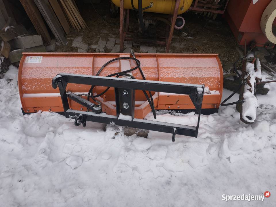 Pług Hydrauliczny Euro Ramka nieuszkodzony Pozostałe Mrozy