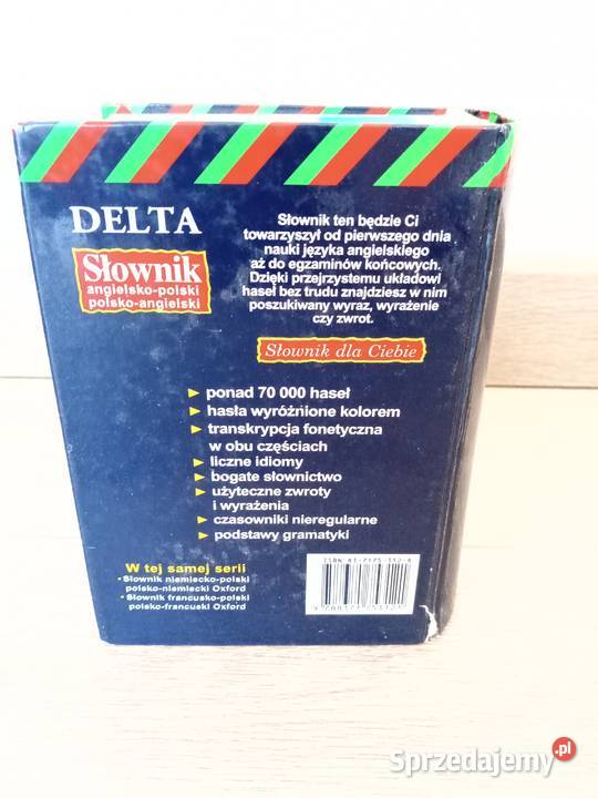 Słownik angielskopolski i polskoangielski 70 dolnośląskie Wrocław