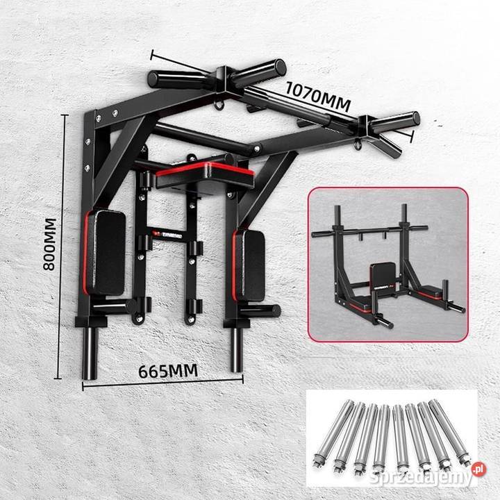 drążek do podciągania poręcze 2w1 Xsport