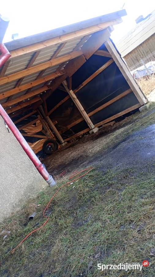 Wiata garażowa zadaszenie pomorskie Męcikał sprzedam