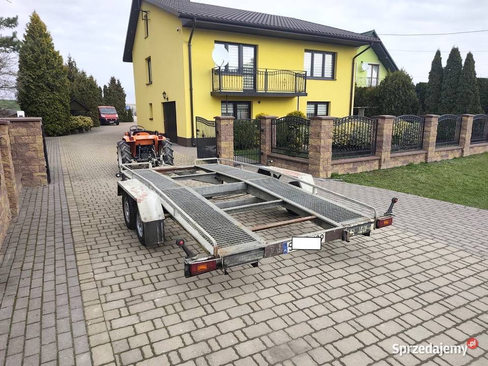 Przyczepa Laweta Pod Minikoparkę DMC 2500 Wodzisław