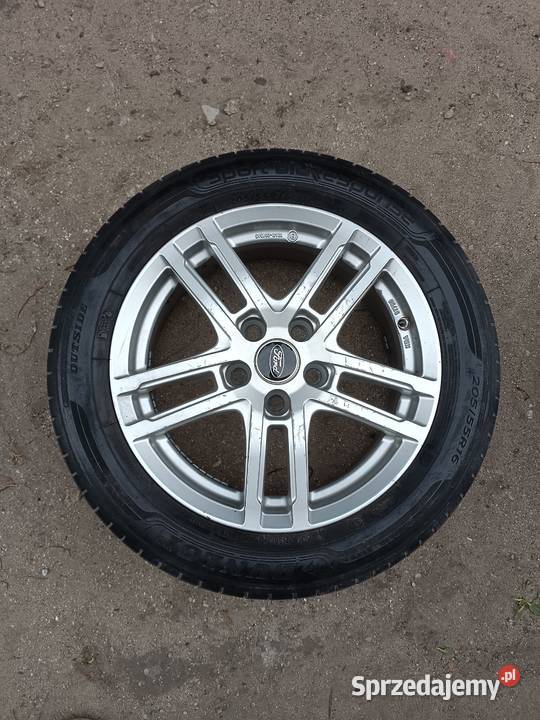 Felgi aluminiowe Ford 16 5x108 opony letnie Ostrołęka sprzedam