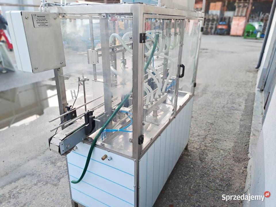 Nalewarka napełniarka liniowa do kanistrów i Stary Sącz