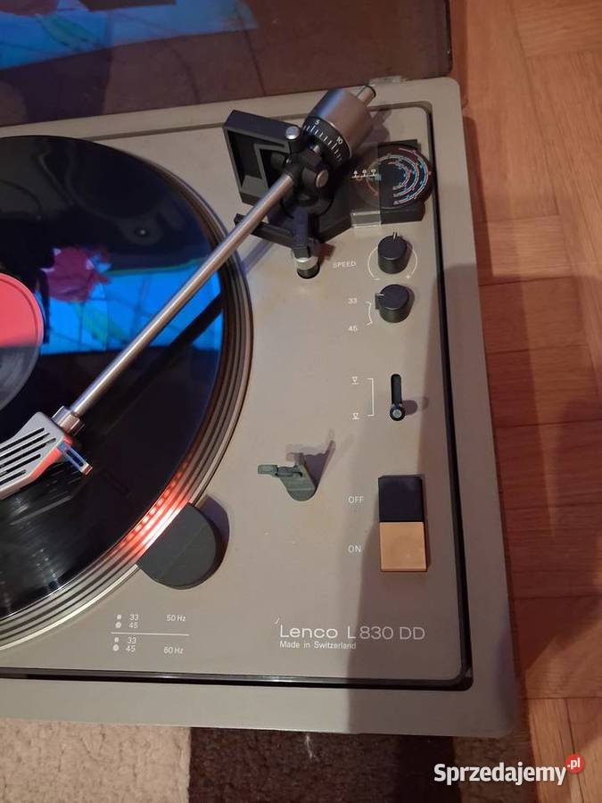 Gramofon Lenco L830 Vintage piękny klasyk Gramofony Chorzelów