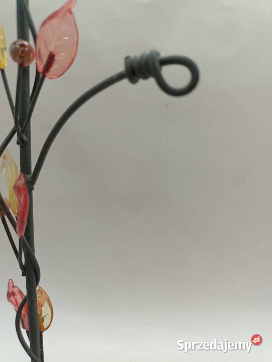 Metal dekoracja ozdoba wieszak podpórka Zamość