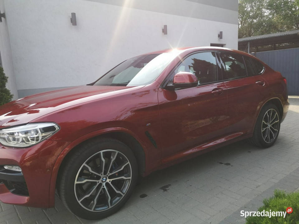 BMW X4 20 Benzyna 252 Model MSport X Drive 30i asystent pasa ruchu Strzegom sprzedam