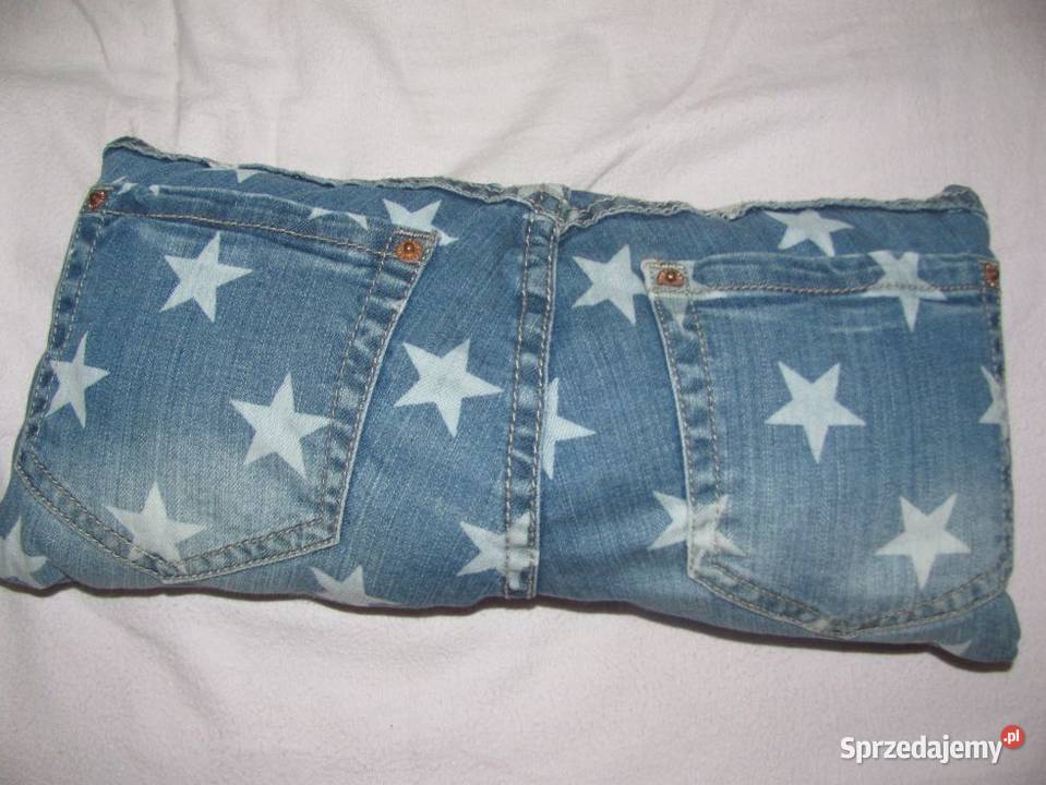poducha podręczna pupa jeans wymiar 36 x 17 x 6 Zamość
