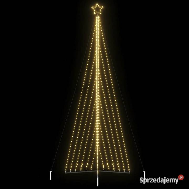 vidaXL Choinka LED 789 LEDs Ciepła biel 476 Warszawa sprzedam