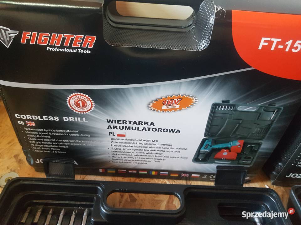 Wiertarkowkrętarka akumulatorowa FIGHTER 1501 Elektryczne Głogowa