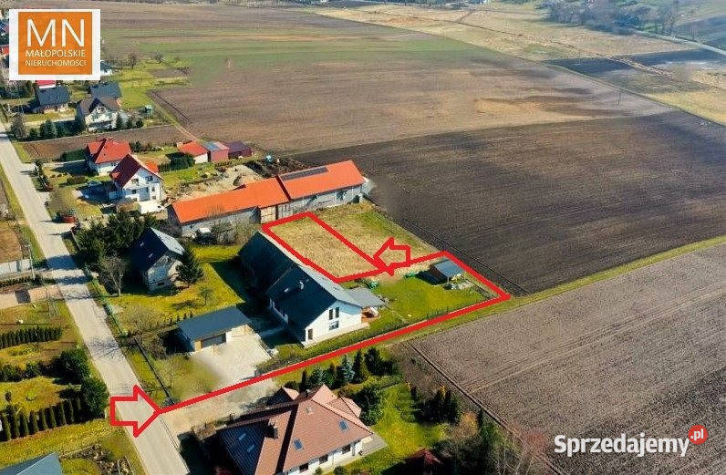 Grunt Karniów 582m2 prąd Sprzedaż