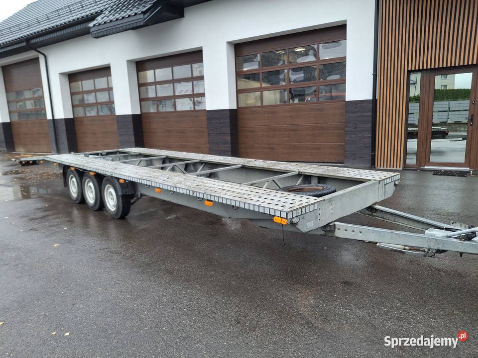Przyczepa Laweta Niewiadów 8 Metrów Aluminiowa 3 Niewiadów