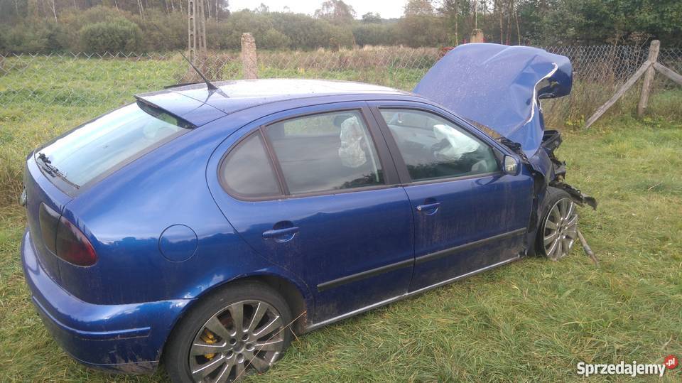 Seat Leon 19 tdi 110 uszkodzony Seat warmińsko-mazurskie Nidzica