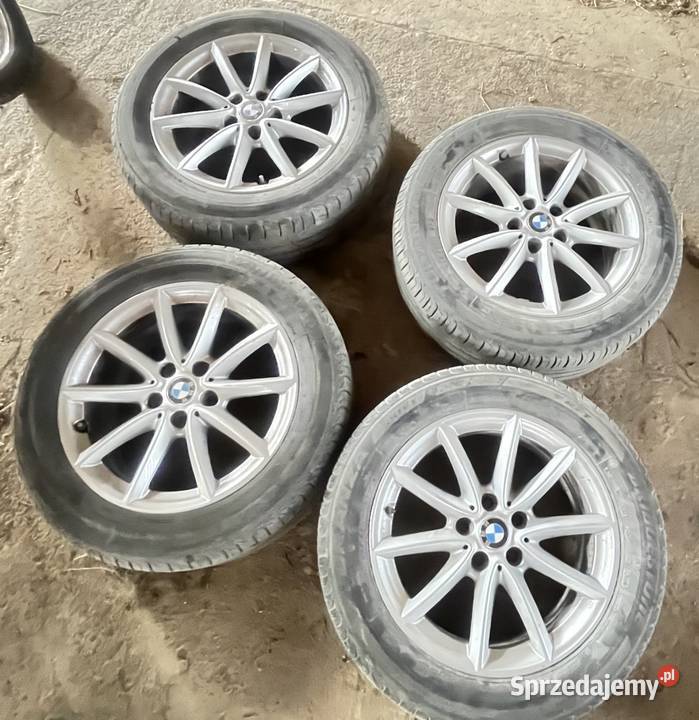 Felgi 17 5x112 z oponami bridgestone Suwałki