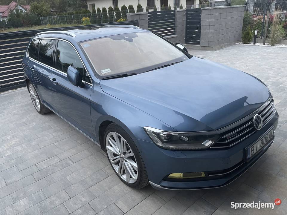 Passat B8 biTdi 240 4motion prywatny panorama serwisowany w ASO Sobolewo