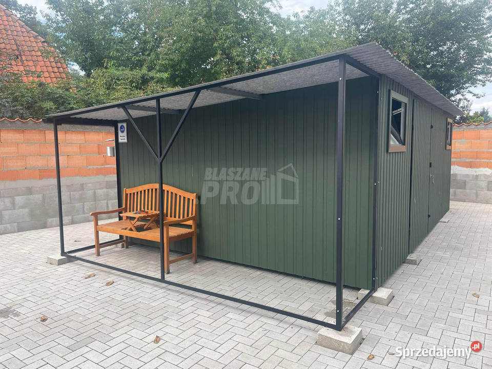 Domek ogrodowy schowek 55x4 wiata Brama 2x okno Kraków