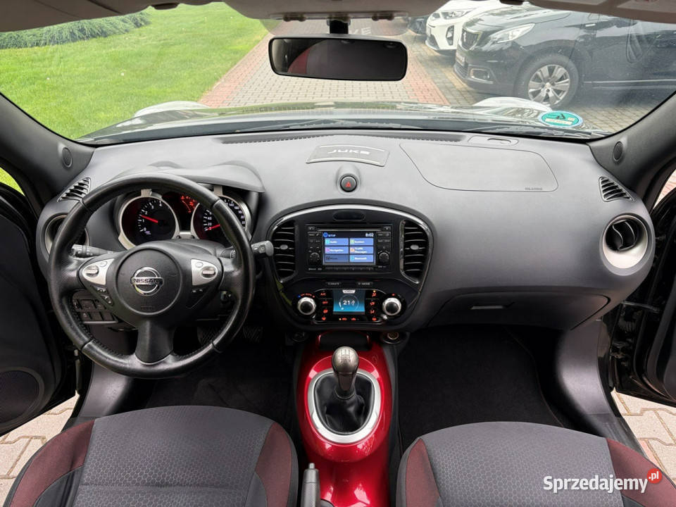 Nissan Juke 16 benzyna 117 Alcantara Kamera nieuszkodzony Lipówki sprzedam