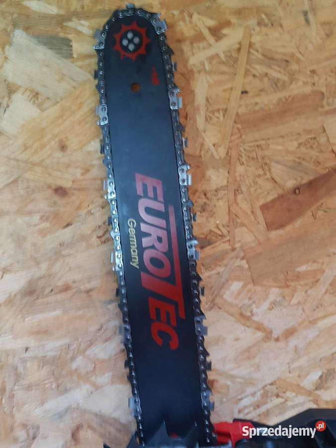 PIŁA SPALINOWA EUROTEC Z DWOMA PROWADNICAMI 55