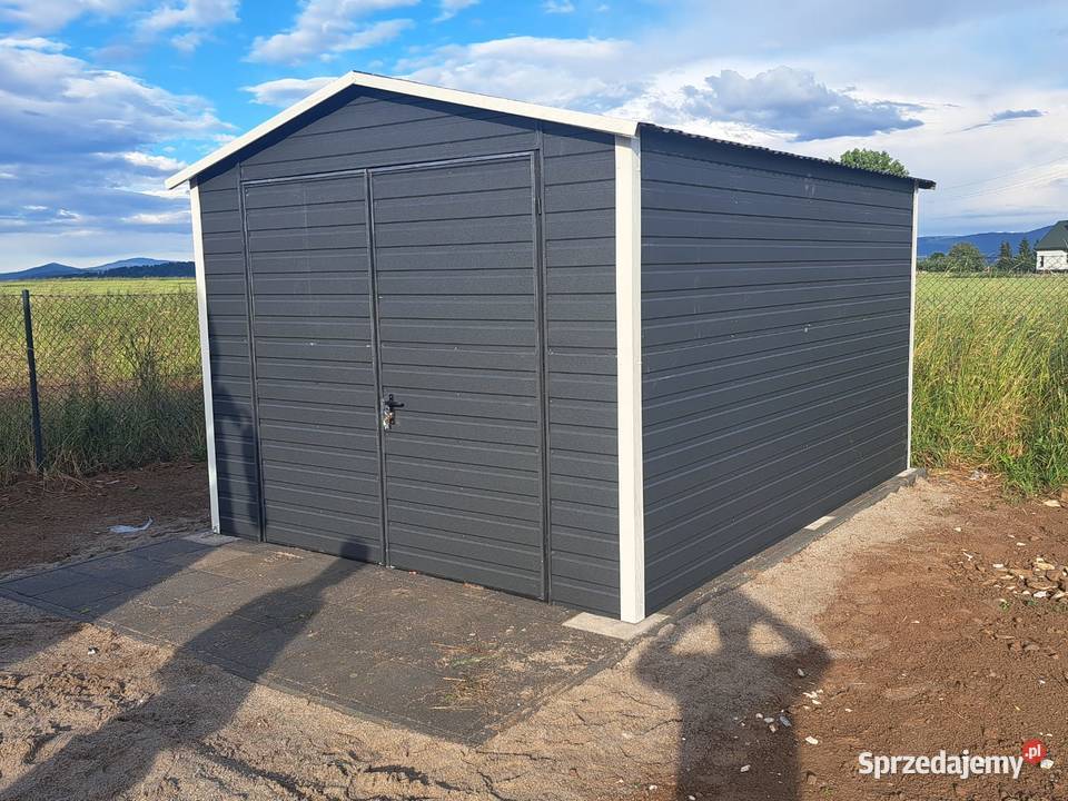 Garaż Blaszany Blaszak 3x5 TANIO Garaże Blaszane dolnośląskie Wołów