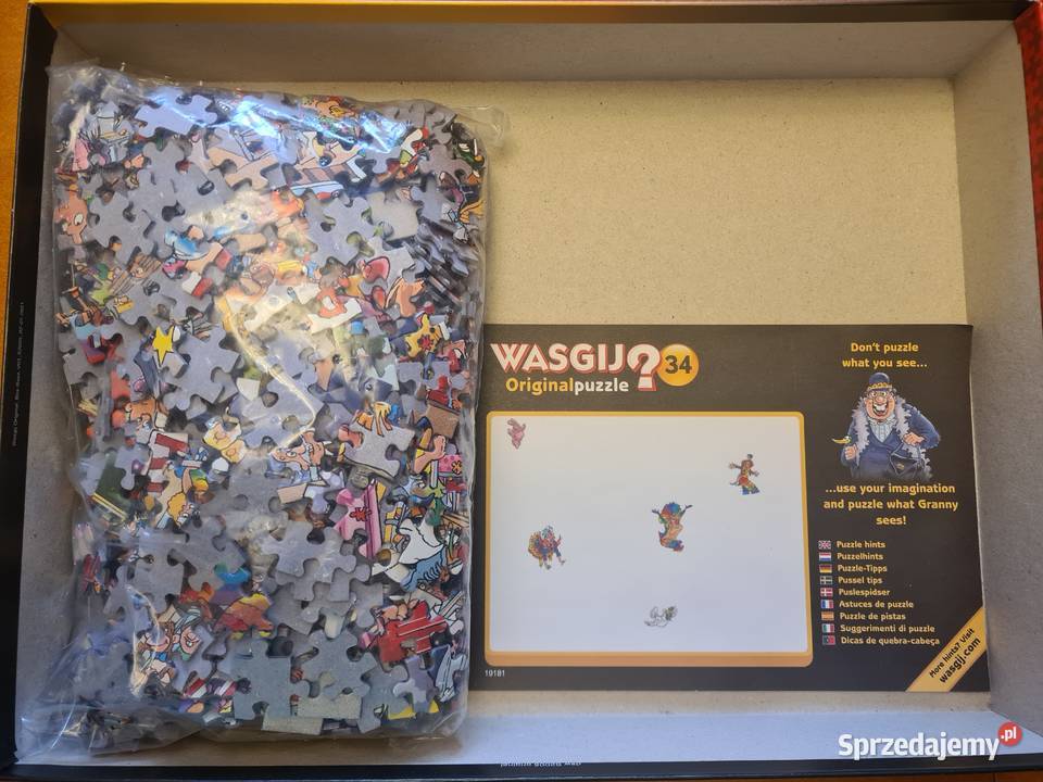 Wasgij Original puzzle 34 1000 elementów Zabawki Strzałkowo