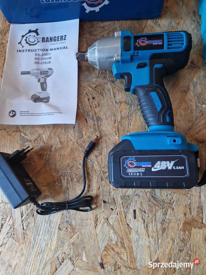 KLUCZ AKUMULATOROWY UDAROWY Rangers RS25603 48V Klucze udarowe Głogowa