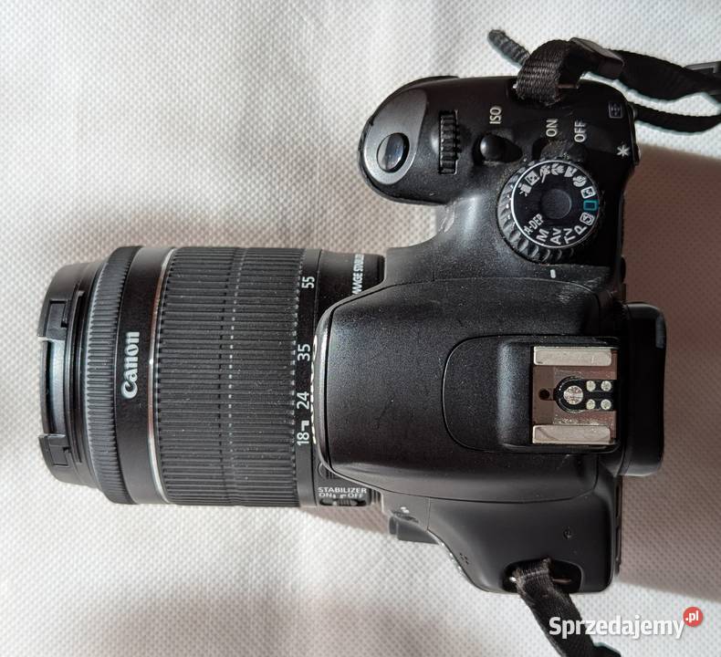 Canon EOS 550D z obiektywem 1855mm IS ładowarka mazowieckie Warszawa